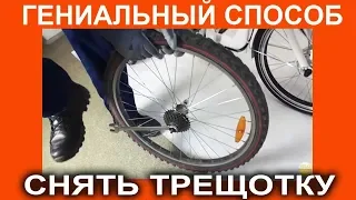 Как снять трещотку? Гениальный и простой доступный всем способ