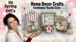 DIY Spring Crafts | DIY Rustic Farmhouse Spring Crafts | DIY Farmhouse Spring Crafts 2024