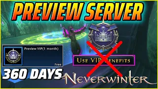 For Cryptic Developers: Bring Back VIP on Neverwinter Preview Mod 26 - 2023