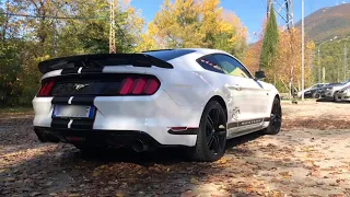 Ford Mustang 2.3 EcoBoost - Cinematic Video  [Acceleration, exhaust sound, donut]