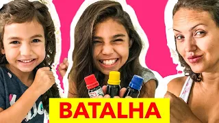 BATALHA DE SLIME - BATALHA DE CORANTES - ENTÃO ROBERTA?