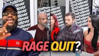 Adam22 Rage Quits From Whatever Podcast After Being Called Out By The Saint and The Sinner, Crazy