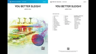 You Better Sleigh!, by JaRod Hall – Score & Sound
