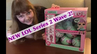 NEW L.O.L. Surprise! SERIES 2 WAVE 2 LOL Dolls Found at Walmart! Unboxing, Review, Color Change!