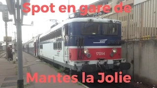 (Paris) Spot en gare de Mantes la Jolie [Transilien ,TER, Intercités]