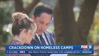Homeless Camps Crackdown