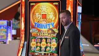 Tradeshow Exclusive: Fortune Mint Trinity Slot Series