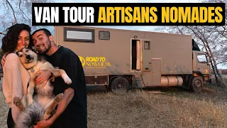 How do they make money on the road? (Van Tour of a Truck, Tips, Crafts)