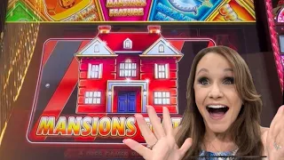 MASSIVE MANSION Jackpot on Huff 'N Even More Puff Slot Machine!