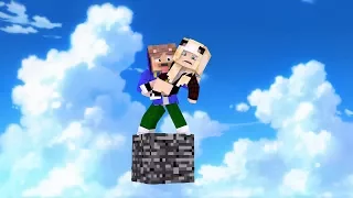 ÜBERLEBEN MIT NUR 1 BLOCK IN MINECRAFT!