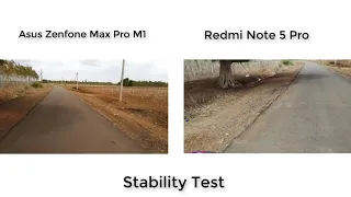 Stability Test Between Asus Zenfone Max Pro M1 vs Redmi Note 5 Pro