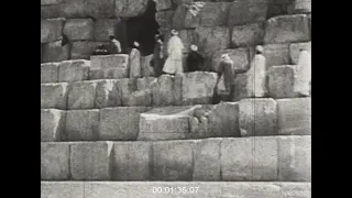 The Pyramids in Egypt, 1920s - Archive Film 1091870