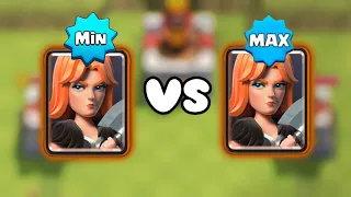 3 Level Valkyrie vs 14 Level Valkyrie