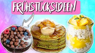 ZU LECKER 😋 GESUNDE FRÜHSTÜCKSIDEEN! 😍 Vegan & schnell! Matcha Pancakes 🥞, DIY Schokopops 🍫 & MEHR!