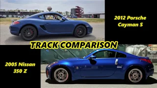 2012 Cayman S vs. 2005 350Z Track Comparison