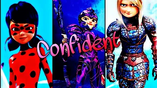 Confident - [AMV] Claire Nunez x Astrid Hofferson x Marinette Dupain-Cheng/ladybug