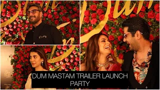 Dum Mastam Trailer Launch Party With Imran Ashraf, Urwa, Humayun, Aiman Khan, Minal Khan In Karachi