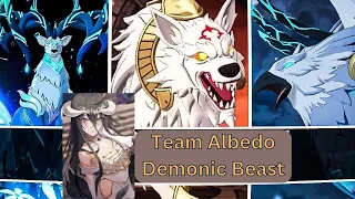 Albedo Team All Demonic Beast 7DS The Seven Deadly Sins Grand Cross SDSGC