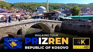 Prizren, Kosovo Walking Tour 2022 September (4K UHD) 🇽🇰