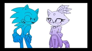 Silver and Amy get jealous of blaze and sonic! 🦔/ Comic Made By amostheartman
