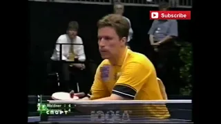 2000 Чемпионат Европы Полуфинал JAN OVE WALDNER vs ZORAN PRIMORAC European table tennis championship