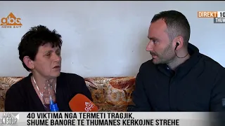 "Me mire te na vrase termeti sesa hasmi": Gruaja nuk del dot jashte shtepise | ABC News Albania