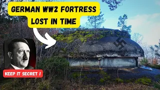 Secrets and hidden features everywhere here at the lost German WW2 fortress.