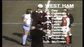 1975/76 - Arsenal v West Ham (Division 1 - 20.3.76)