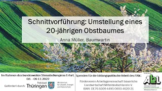 02 - Schnittvorführung am Obstbaum Streuobstwiesenkongress Erfurt 2022