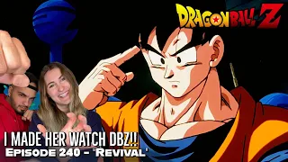 GOKU USES DRAGON BALLS TO REVIVE PEOPLE! KIBITO IS ALIVE AGAIN! Girlfriend's Reaction DBZ Ep. 240