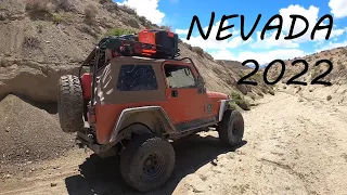 Northern Nevada Jeep overlanding 2022