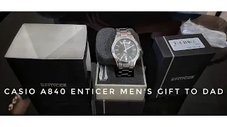 Casio A840 Enticer Men's ( MTP-1381D-1AVDF ) Analog Watch  - For Men | from Flipkart | Gift to Dad 👨