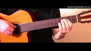 Forever in Blue Jeans - Neil Diamond fingerstyle guitar solo - link to TAB in description