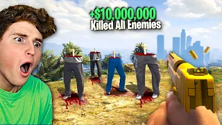 IMPOSSIBLE Last Standing Wins $10,000,000 In GTA 5! (Mods)