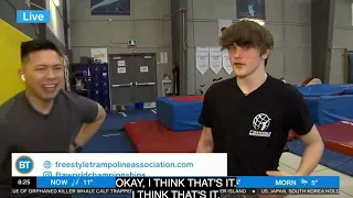 Freestyle Trampoline on BT - Breakfast Television