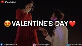 💞Valentine Day Status💖 | Happy Valentine's Day Shayari Status |Valentine's Day Shayari Status 2022❣️