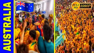 ATMOSPHERE Celebrate Aussie 🇦🇺 Fans, go to NEXT Round 16 🟡 Australia vs Denmark 1-0 | Worldcup 22