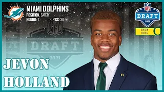 2021 NFL DRAFT: Jevon Holland [Miami Dolphins] ᴴᴰ