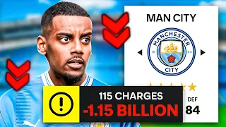 I Rebuild MAN CITY But EVERY CHARGE Costs 10 MILLION! 🤣