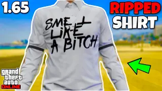 How To Get RIPPED SHIRT GLITCH In GTA 5 ONLINE 1.67! NO LOSING OUTFITS!