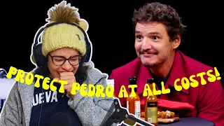 I laughed sooo much watching Pedro Pascal on Hot Ones! This man deserves the BEST in life.