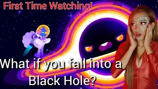 MIND BLOWING!! What If You Fall Into a Black Hole? KURZGESAGT : IN A NUTSHELL (REACTION)