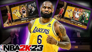 OFFICIAL LEBRON JAMES *THE KING* BUILD in NBA 2K23 - CLOSEST BUILDS TO RARE EASTER EGG BUILD