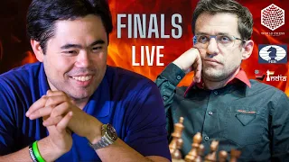 FIDE Grand Prix 2022 1st leg Berlin Finals tiebreak | Aronian vs Nakamura | Live commentary