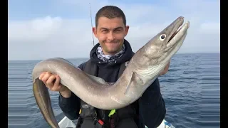 How to catch Pollack and Conger Eels from Wrecks and Reefs