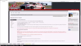 Assetto Corsa | Creating a Server (Version 1.2.3)