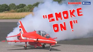 SMOKE ON ! RED ARROWS BAe HAWK | GIANT SCALE TURBINE RC JET