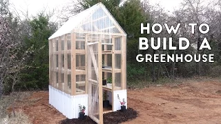 How to Build a Simple, Sturdy Greenhouse from 2x4's | Modern Builds | EP. 58