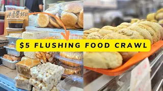 New York’s Cheapest Eats! | Under $5 Flushing Chinatown Food Crawl 2022