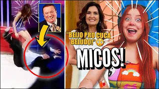 OS MAIORES MICOS AO VIVO NA TV BRASILEIRA - SÓ MICOS  E TROLLAGENS ABSURDAS (JOVENS REAGEM)